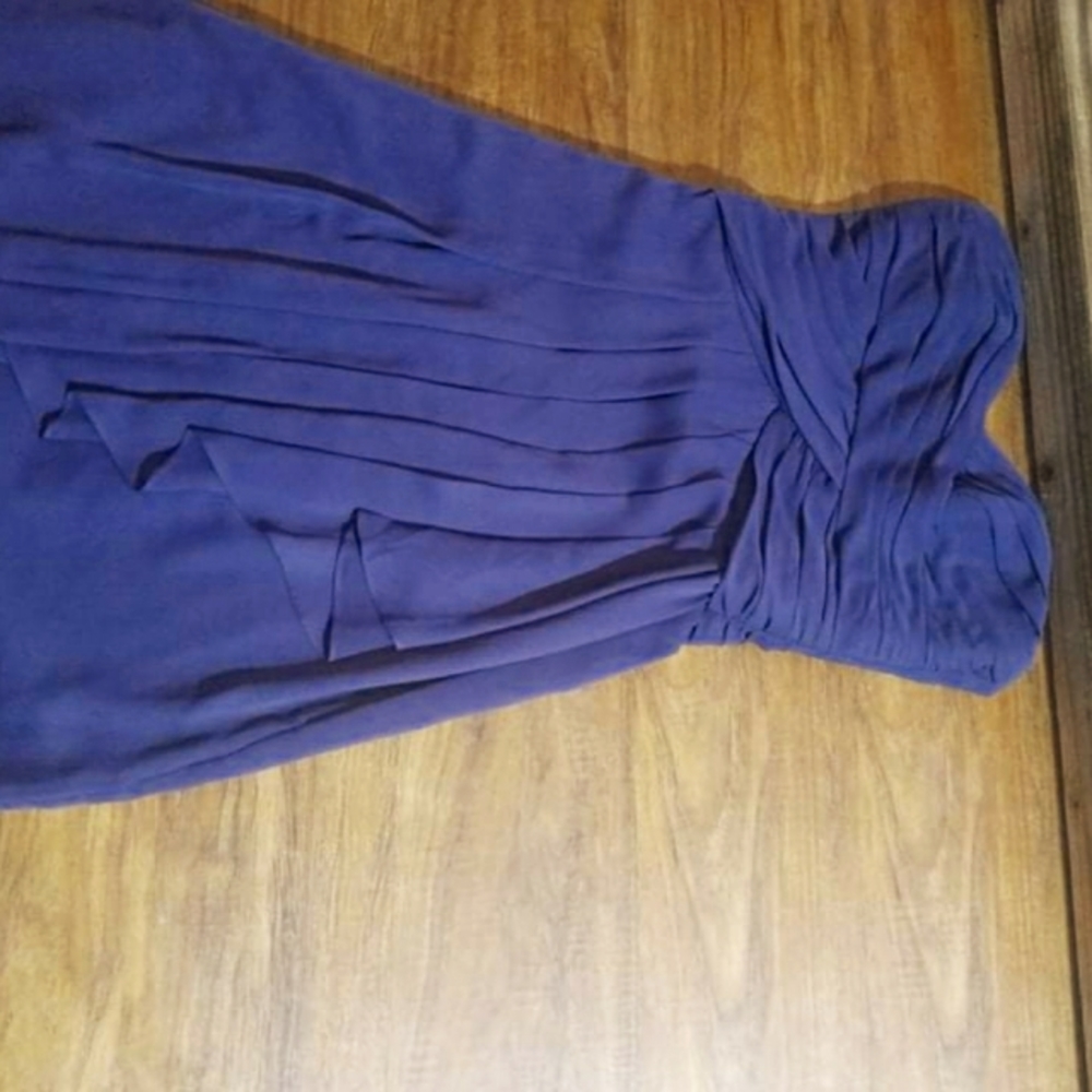 Amazing purple David's Bridal dress!!!!